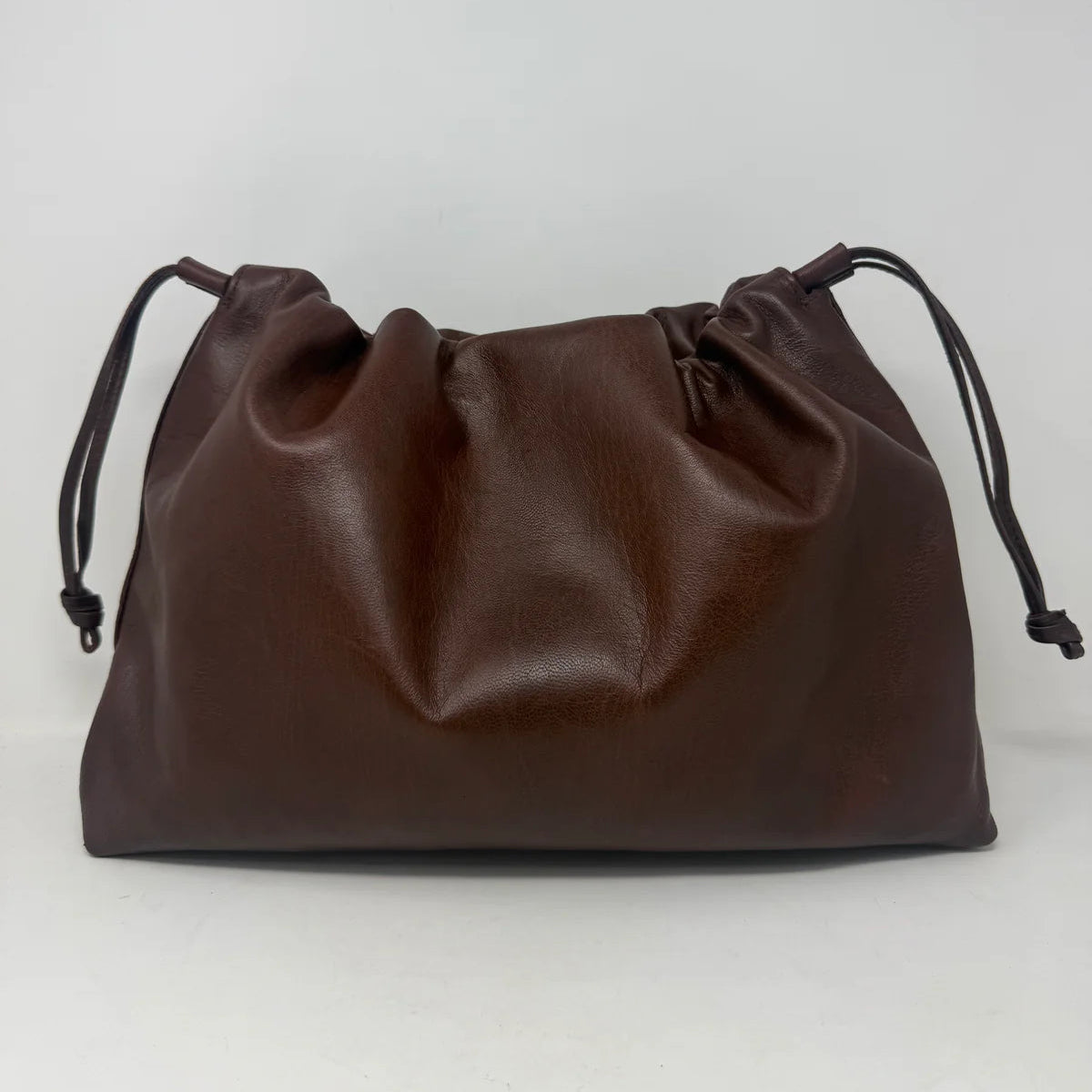 Large Drawstring Slouch Tote