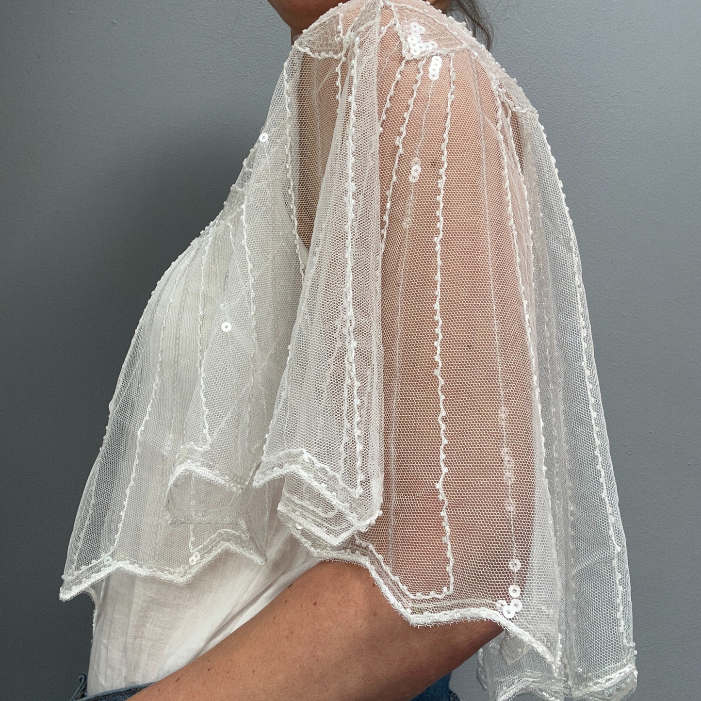 Sequin & Beaded capes