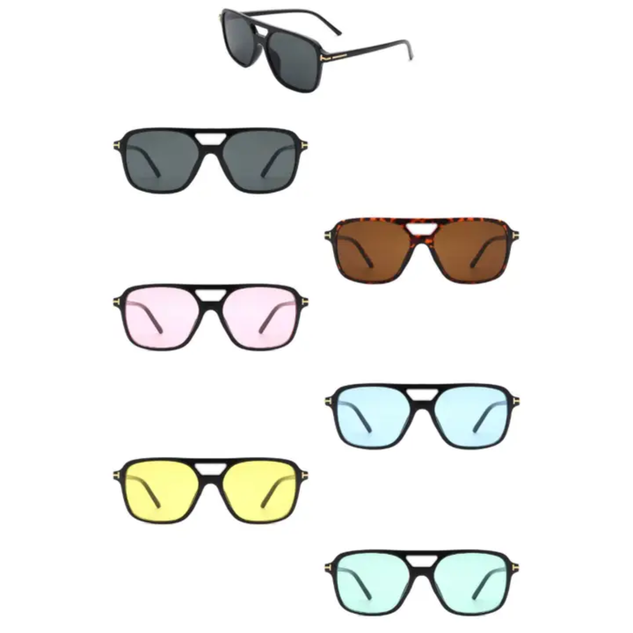 Emerson Polarized Retro Aviators