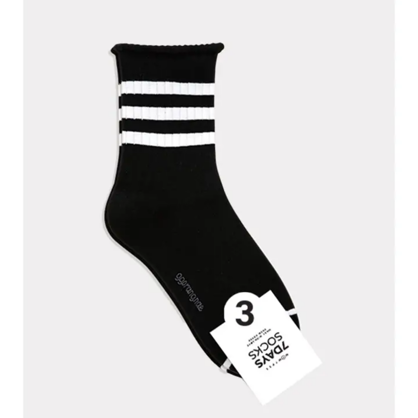 Three Stripe Socks