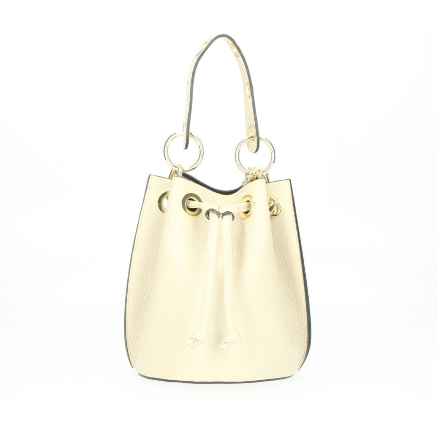The Leather Bucket Bag