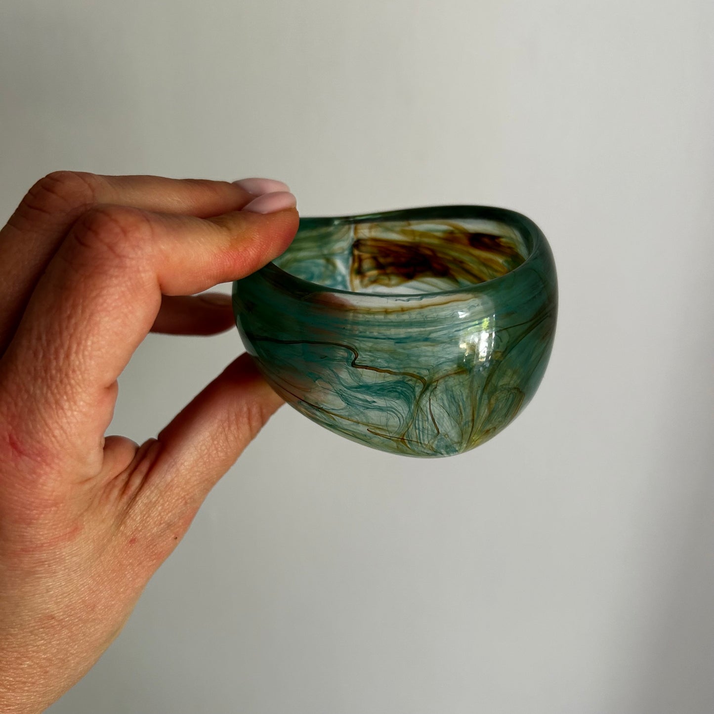 Chunky Marbled Resin Bangles