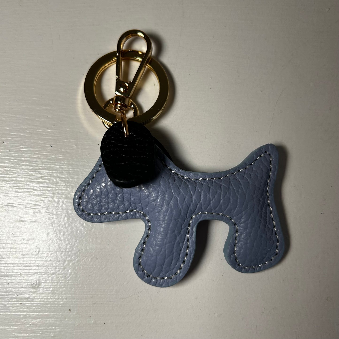 Dog Leather Bag Charms