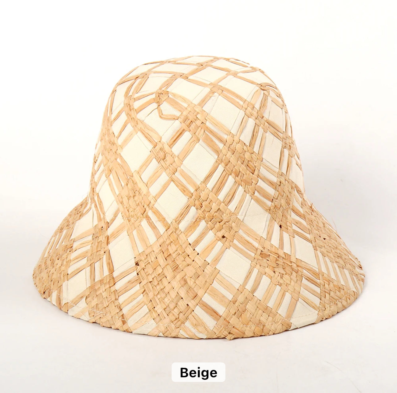 Raffia Woven Bucket Hat