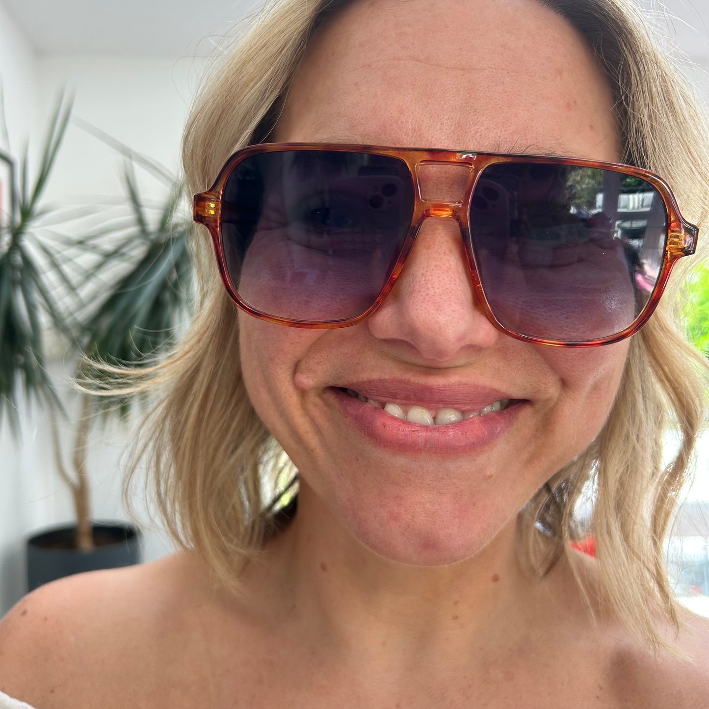 Orange Aviators