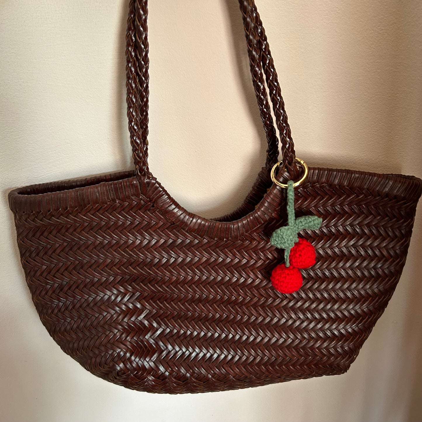 Crochet Cherry Charms