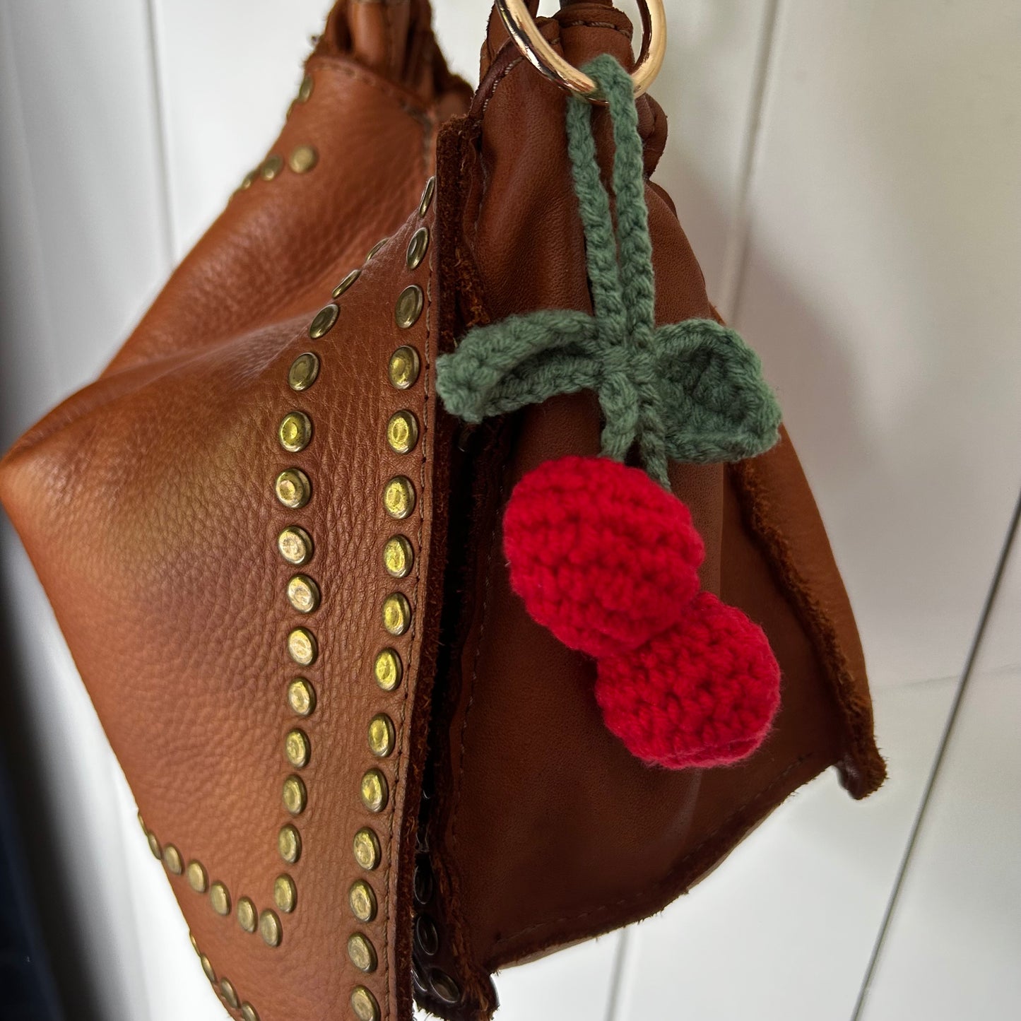 Crochet Cherry Charms