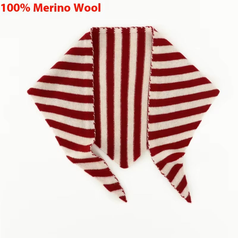 Merino Neckerchiefs (Striped & Plain)