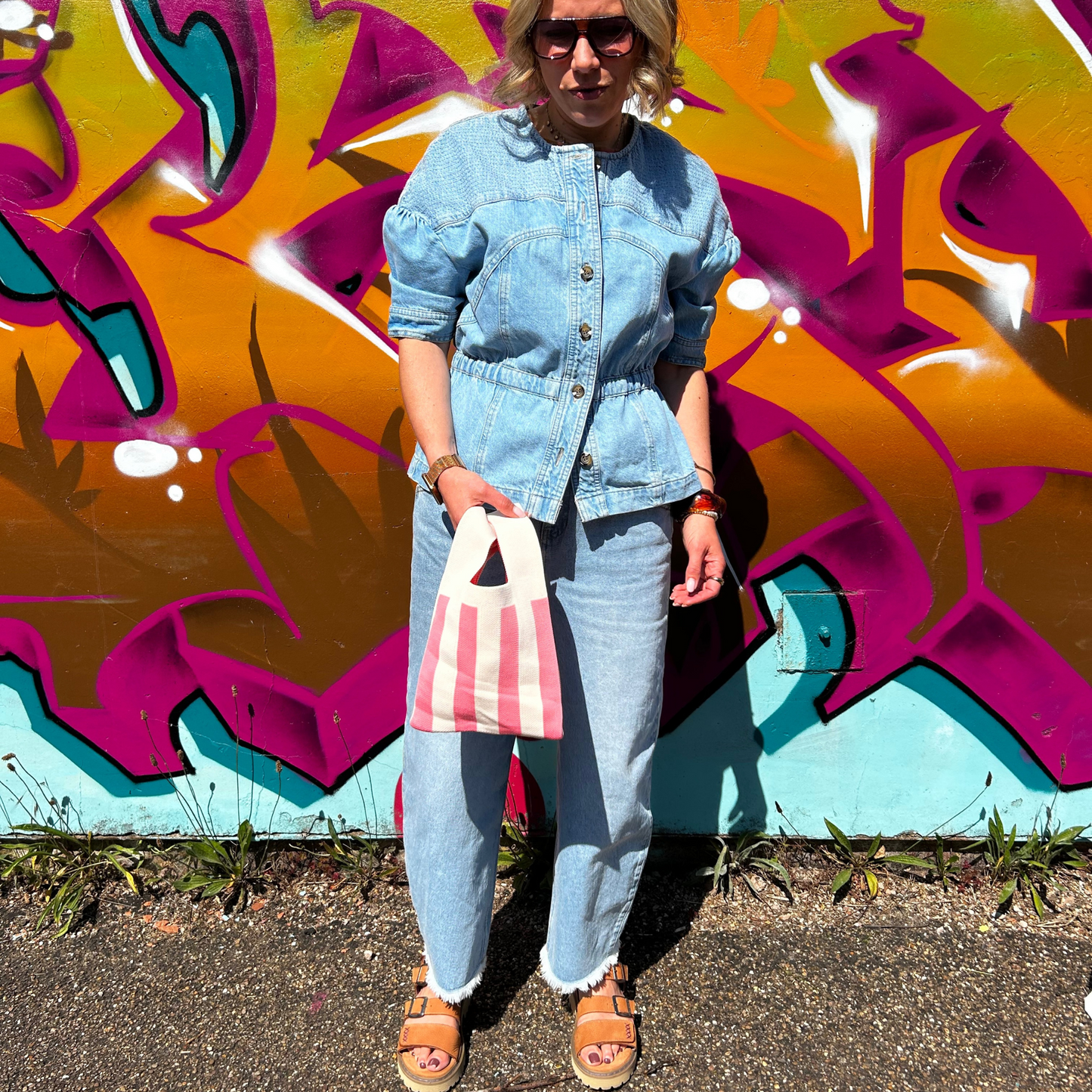 Small Knitted Shopper
