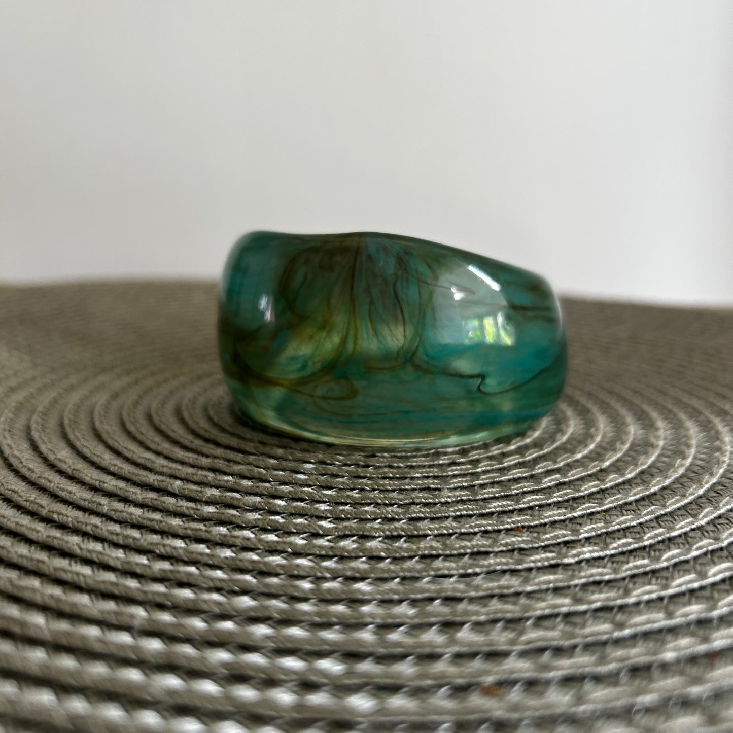 Chunky Marbled Resin Bangles