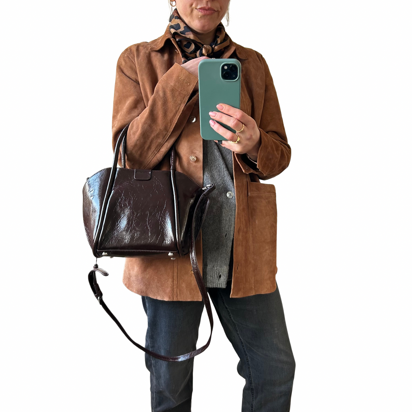 Oil Waxed Leather Bag