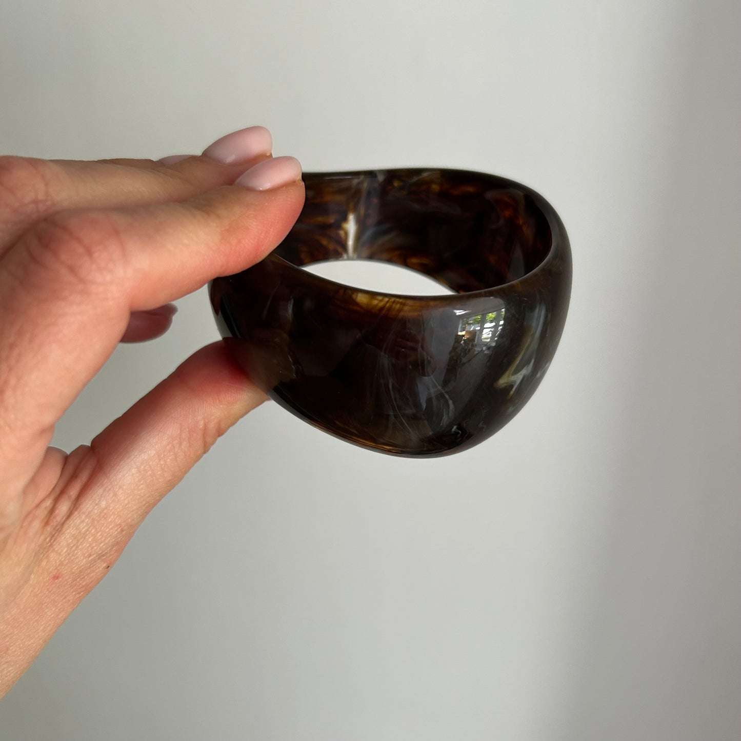 Chunky Marbled Resin Bangles