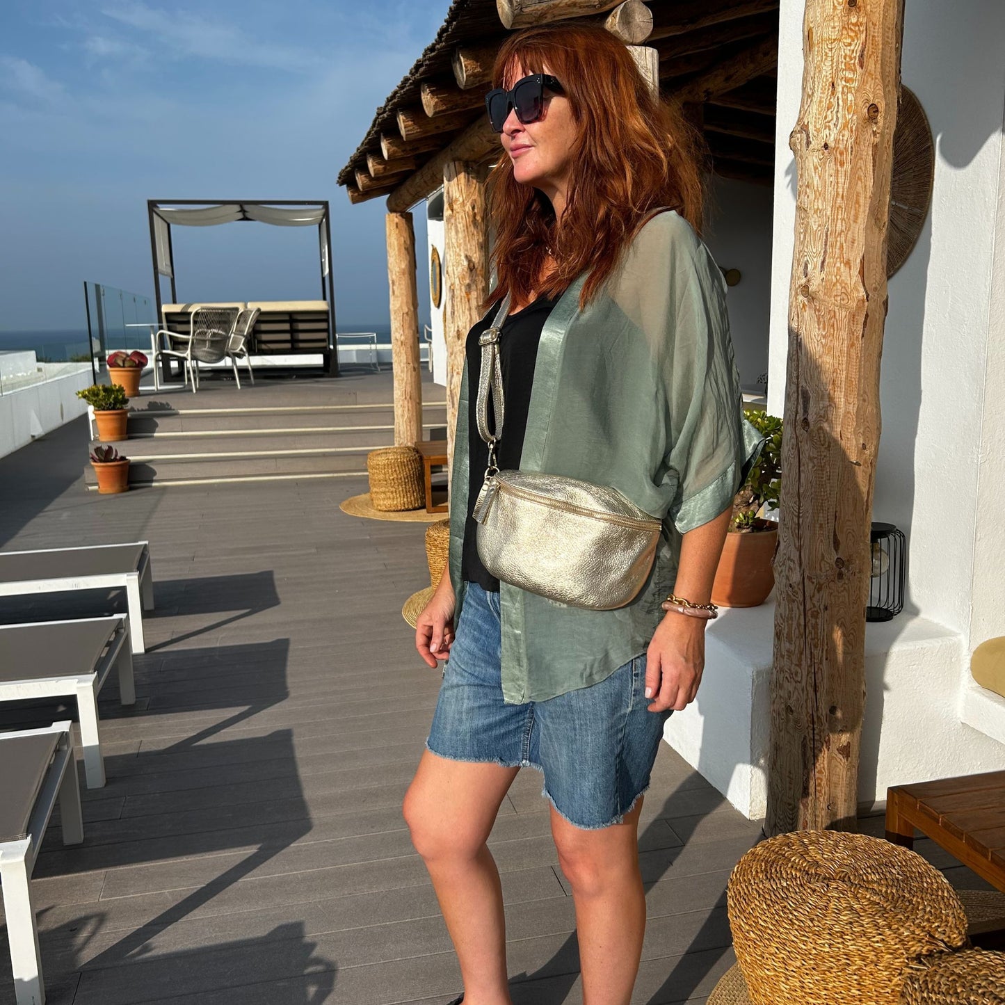 Silk Blend Kimonos (various colours)