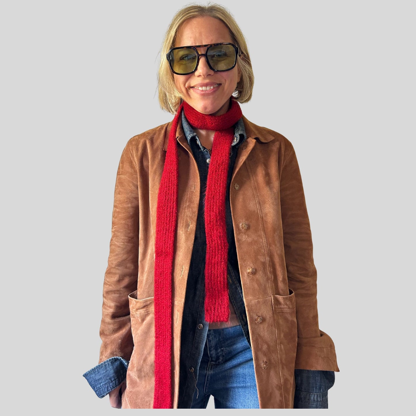 Skinny Ribbed Scarves