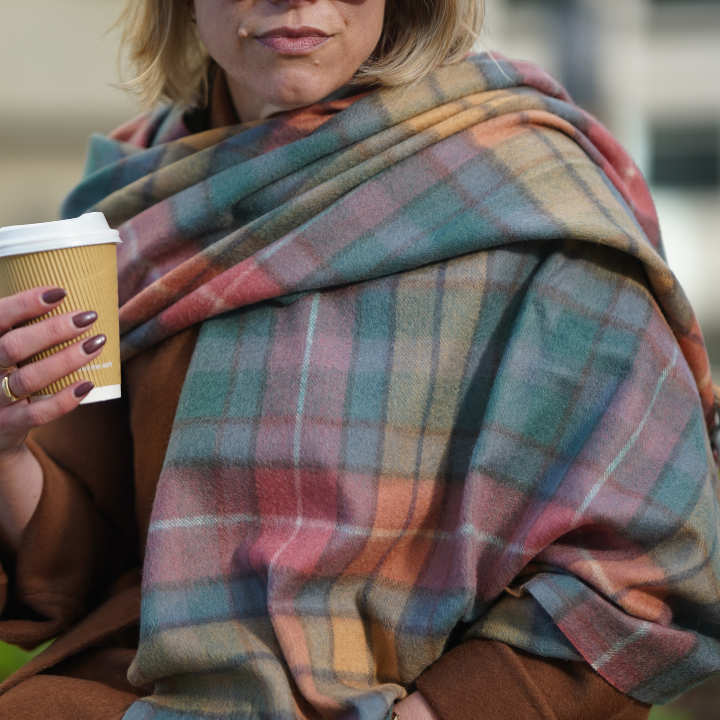 Tartan Scottish Lambswool Stoles