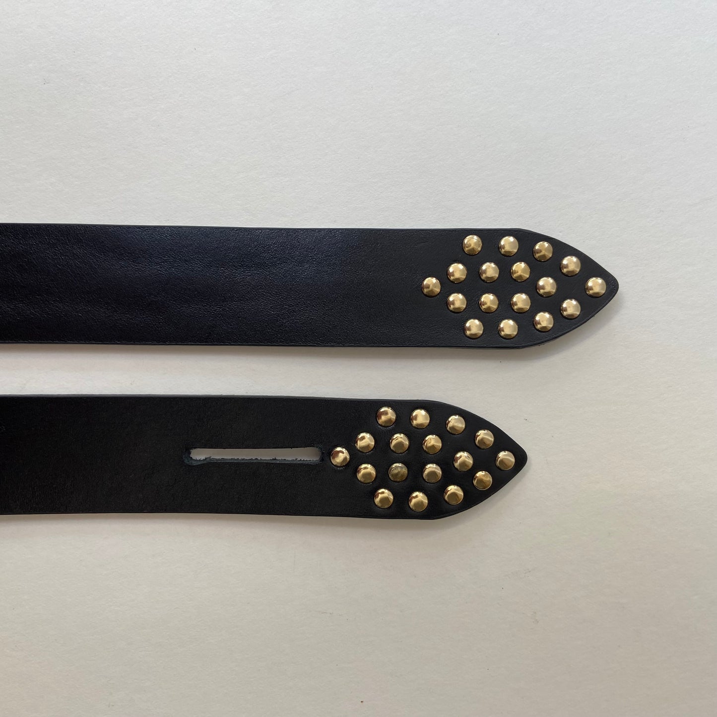 Studded Leather Knot Belts