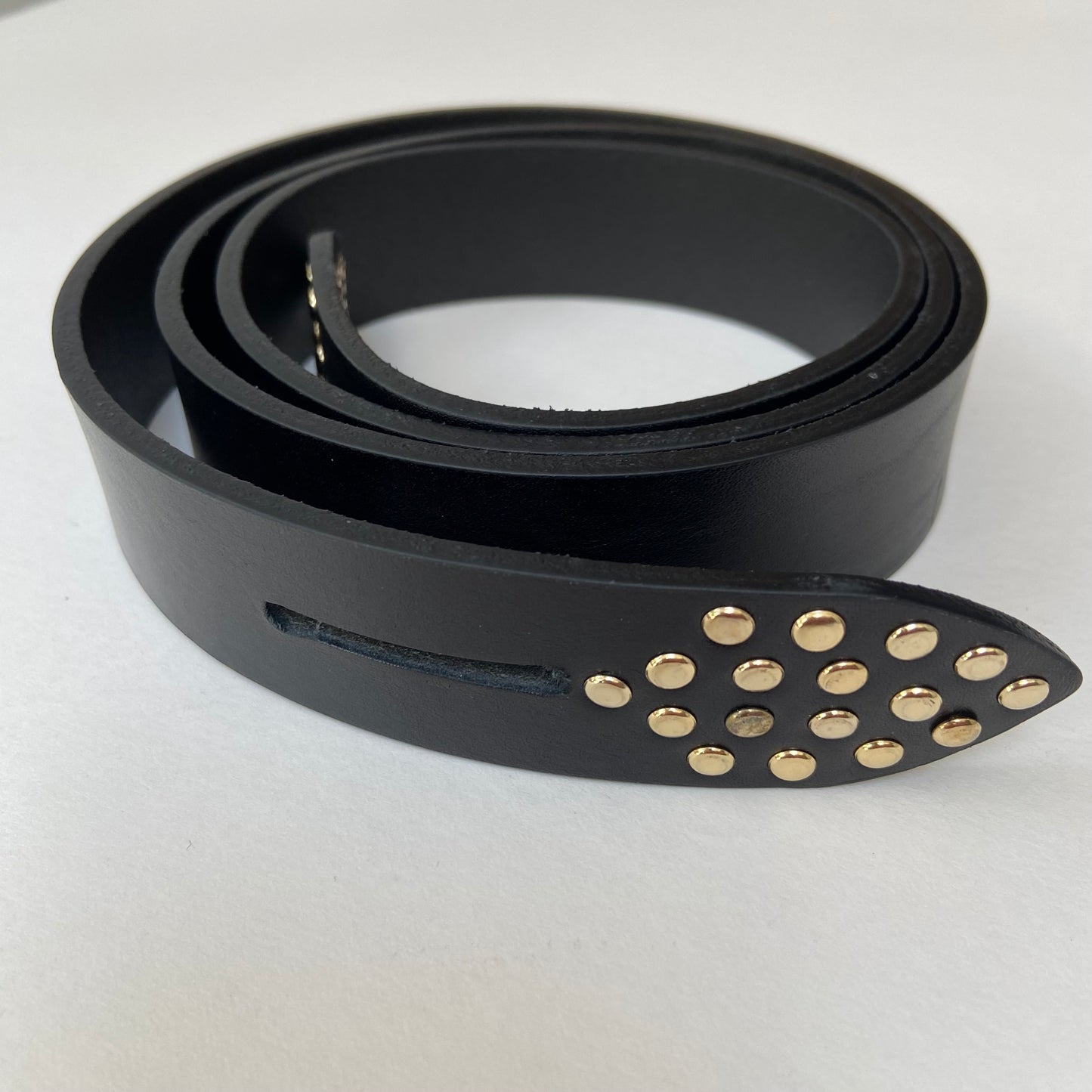 Studded Leather Knot Belts