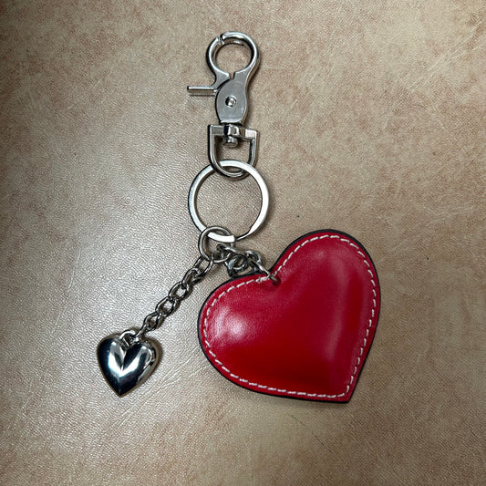 Heart Leather Keyrings