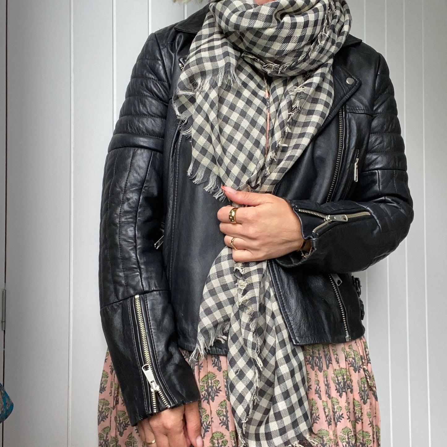 Checked Scarves