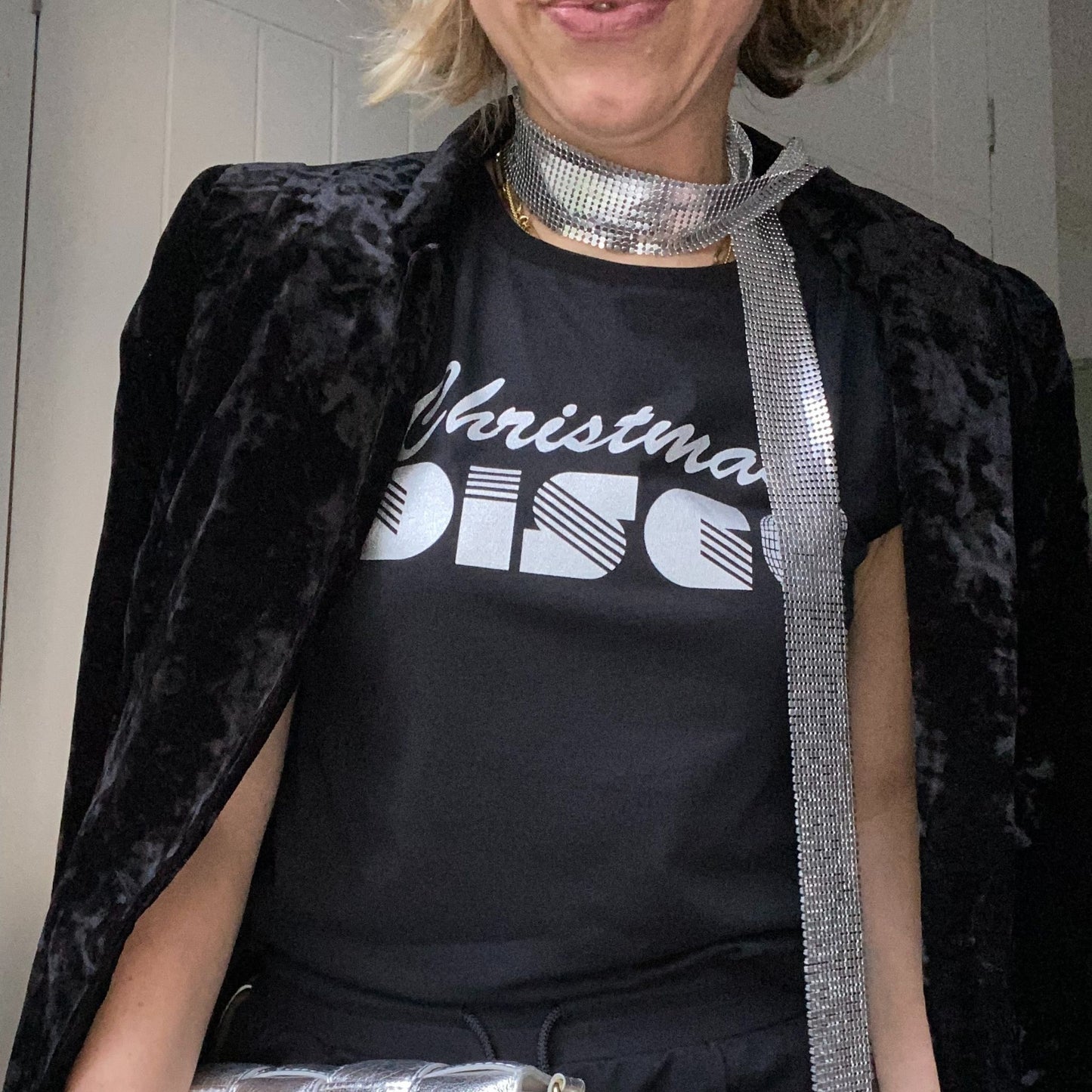 Metallic Skinny Scarves