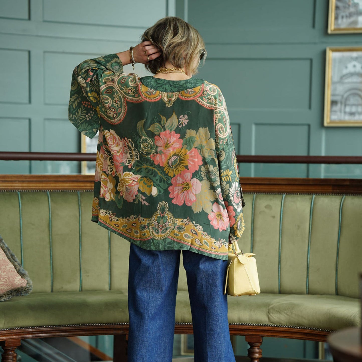 Vintage Style Kimono Jacket