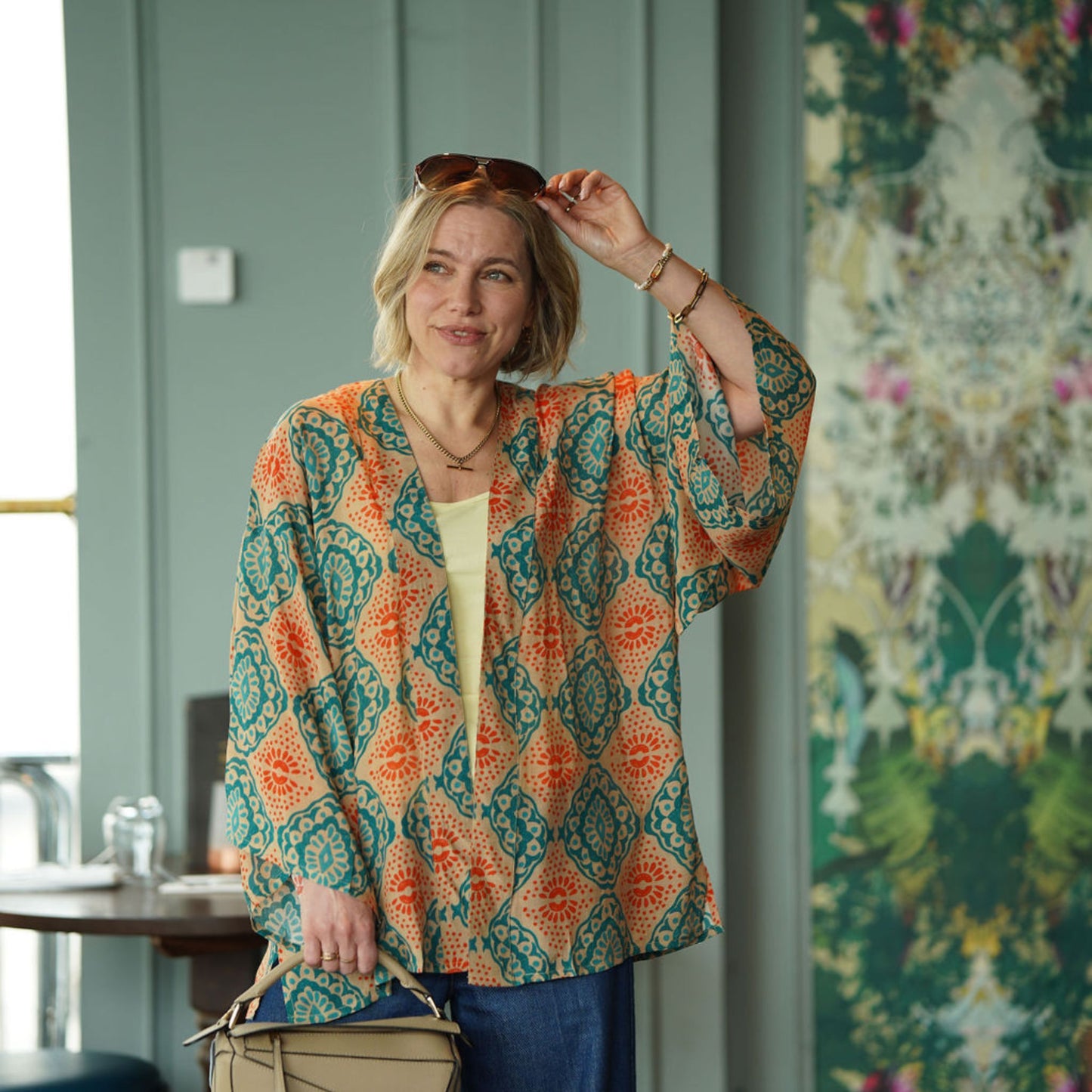 Vintage Style Kimono Jacket