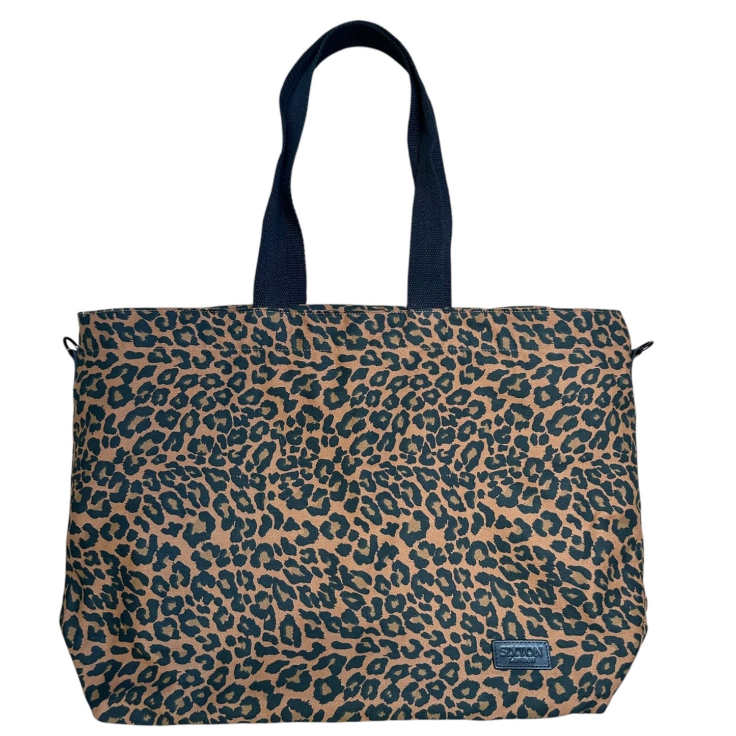 Large Leopard Print Tote Bag