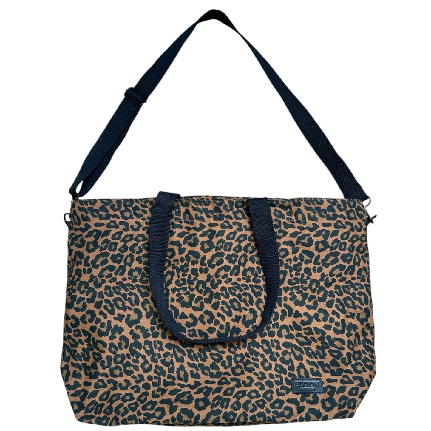 Large Leopard Print Tote Bag