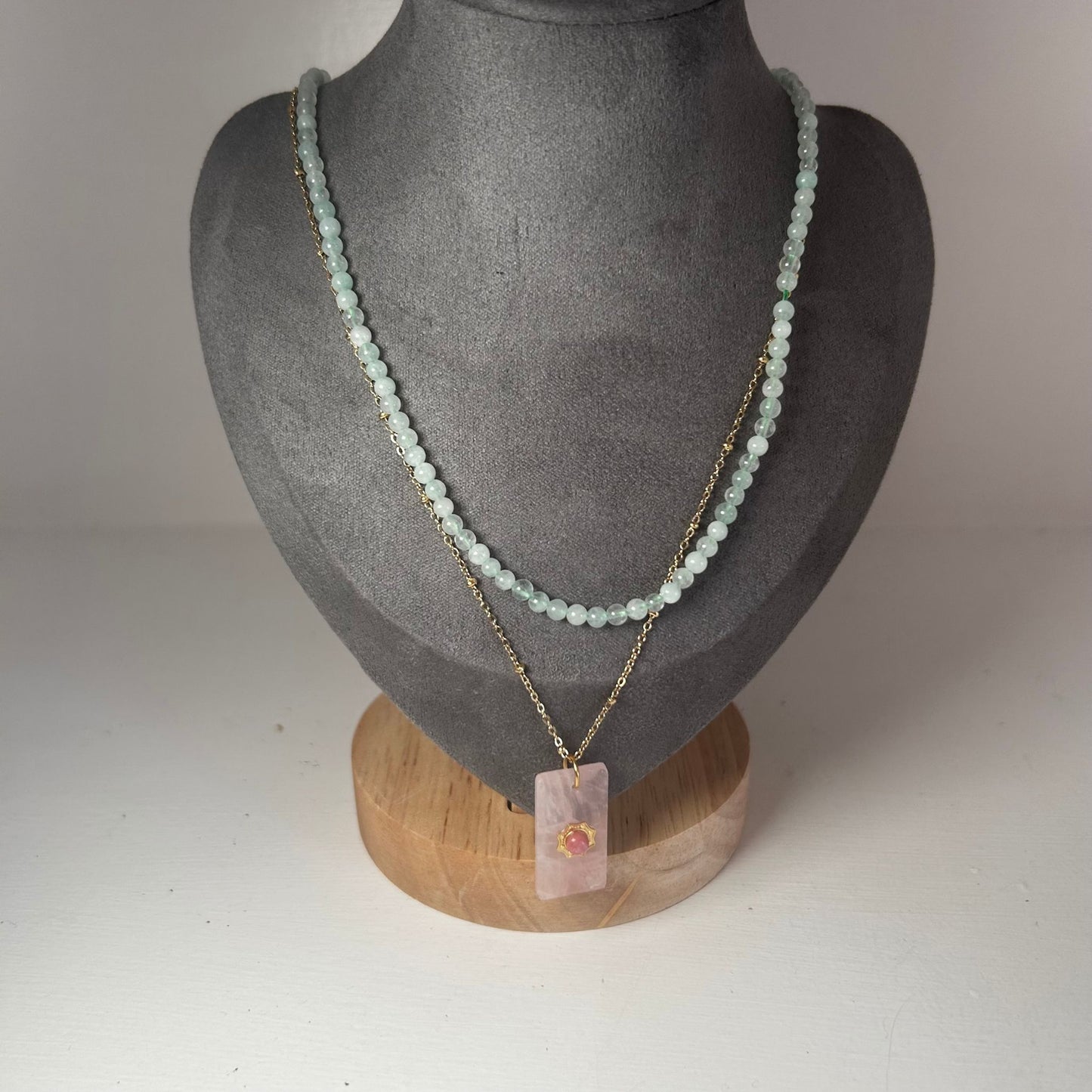 Natural Stone Beaded Necklaces