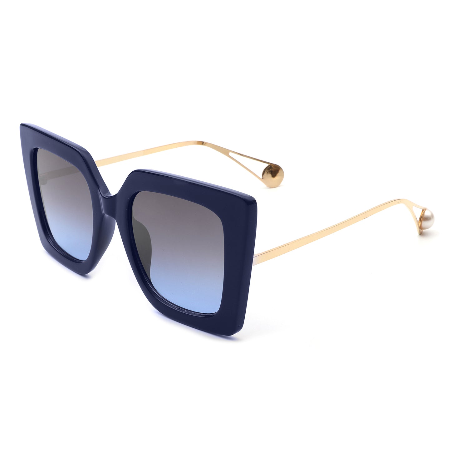 navy oversized sunglasses
