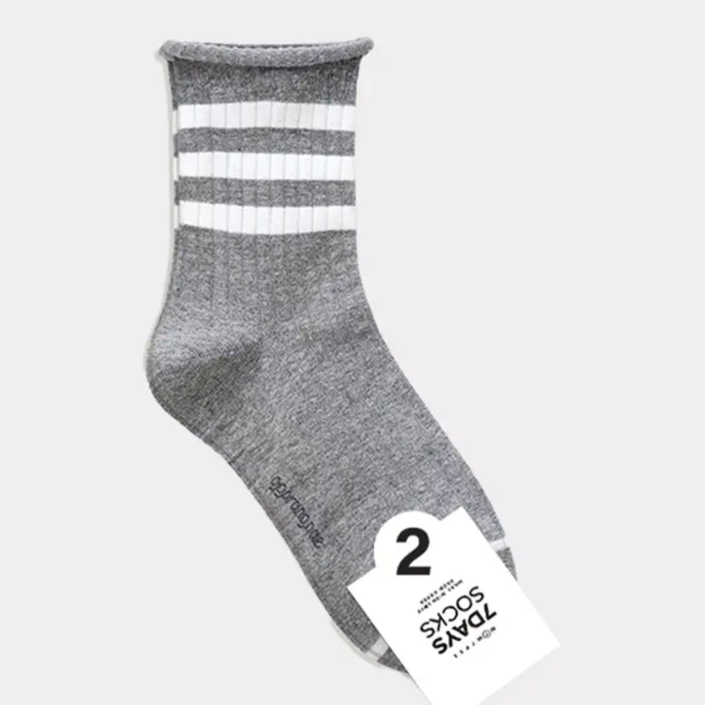 Three Stripe Socks