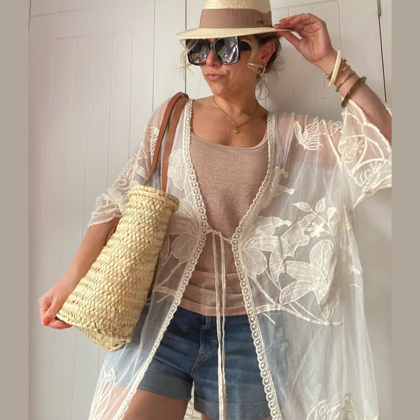 lace kimono