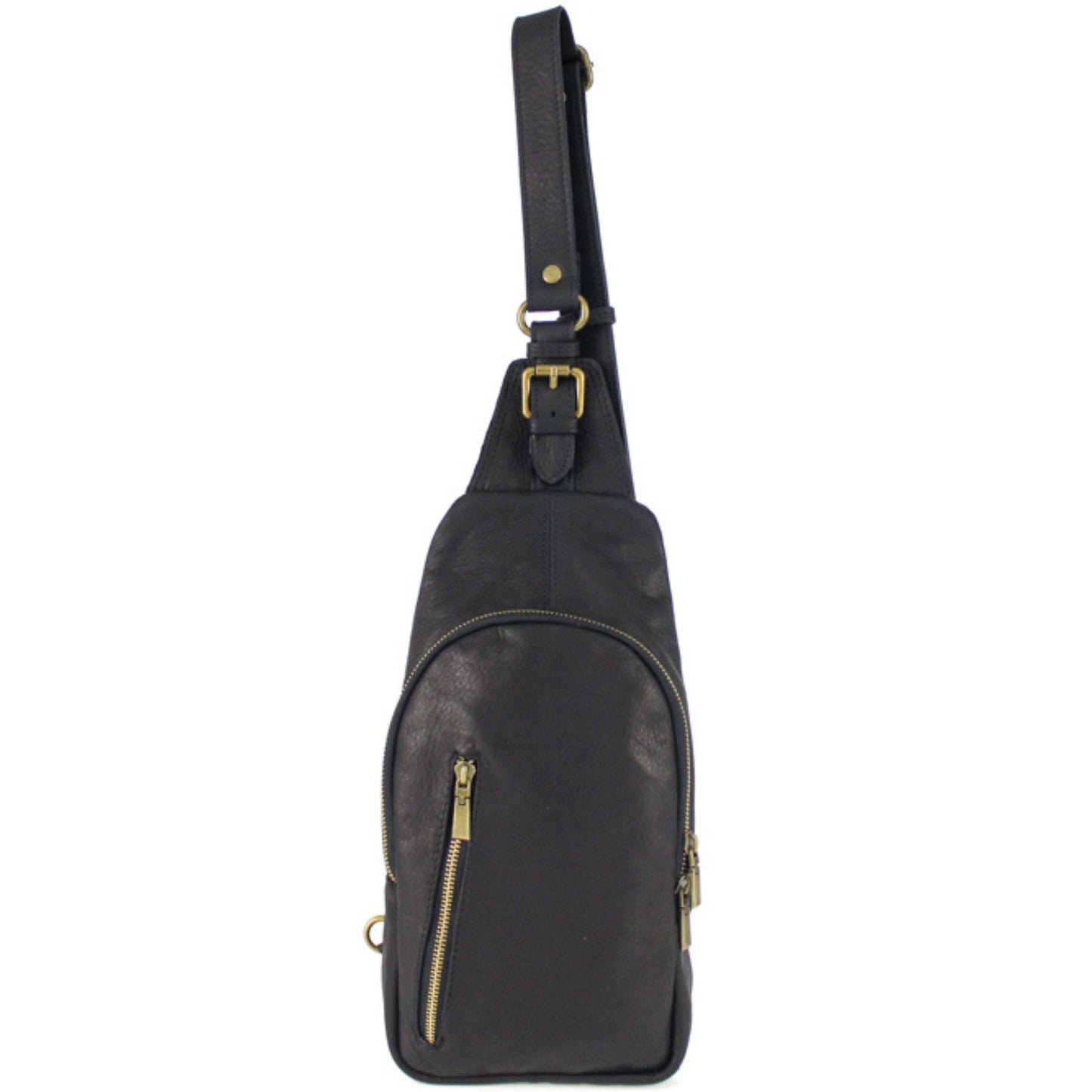 Scott-Samuel Utility Leather Cross Body Bag front view