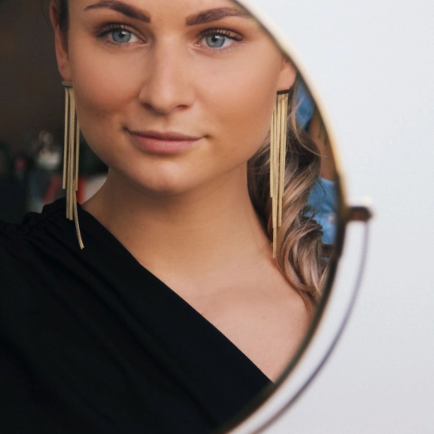 Statement Waterfall Earrings (in Gold or Silver)