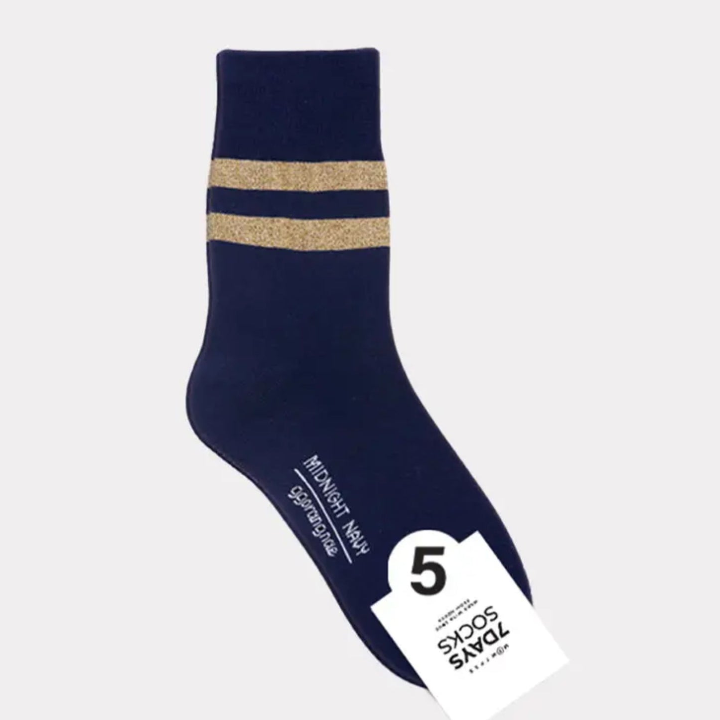 Glitter Stripe Socks