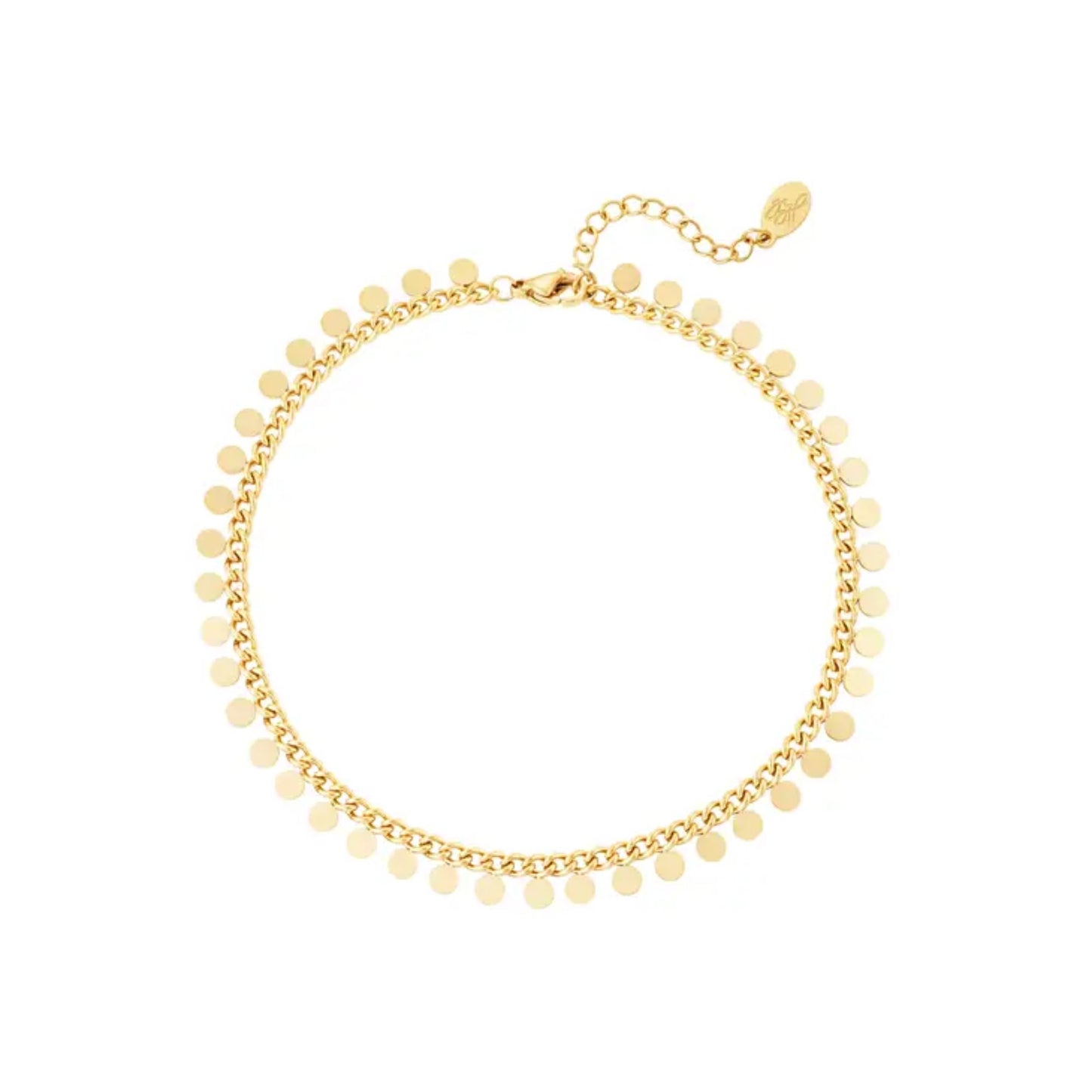 Gold Circles Bracelet