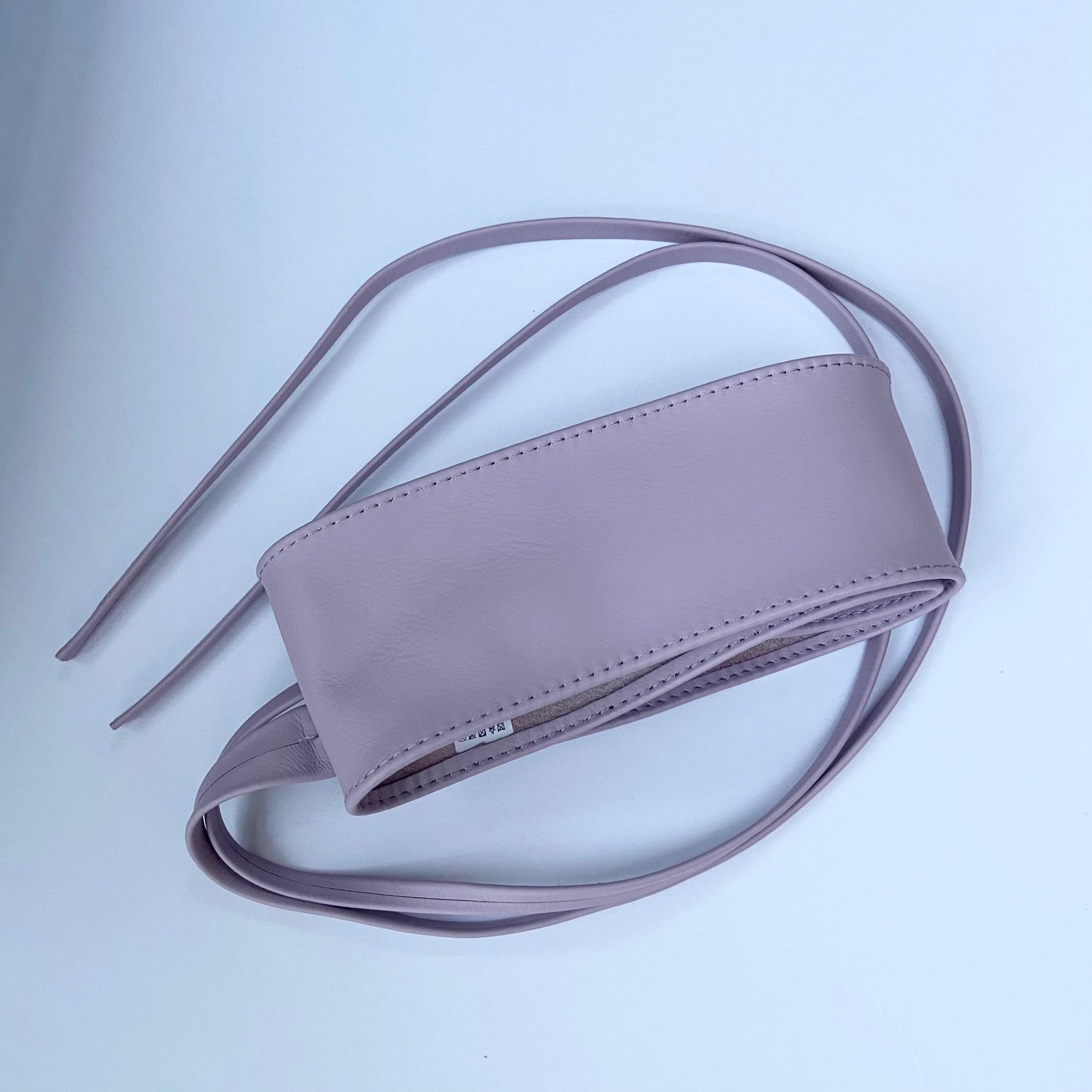 lilac obi belt
