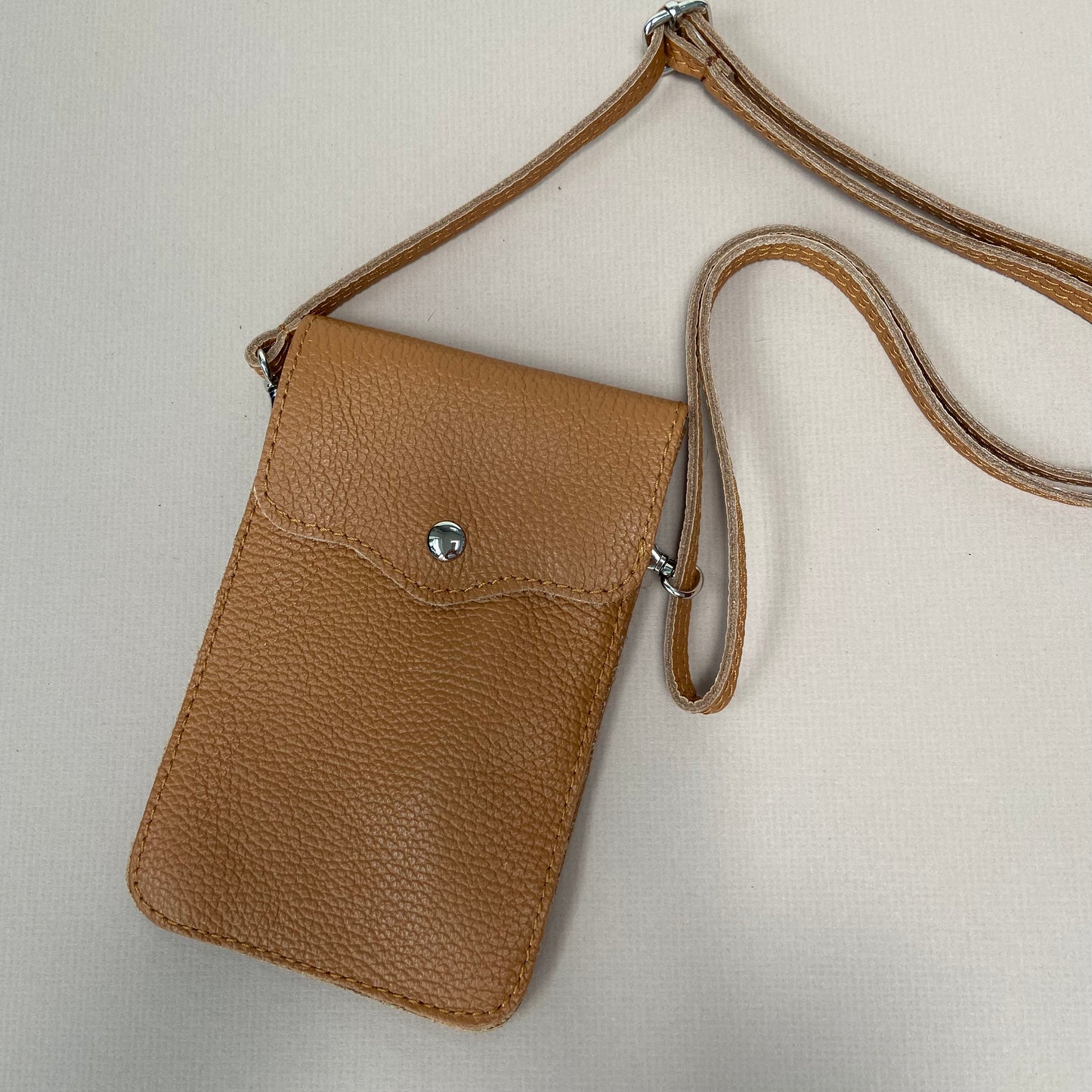 The Leather Cross Body Mobile Phone Bag