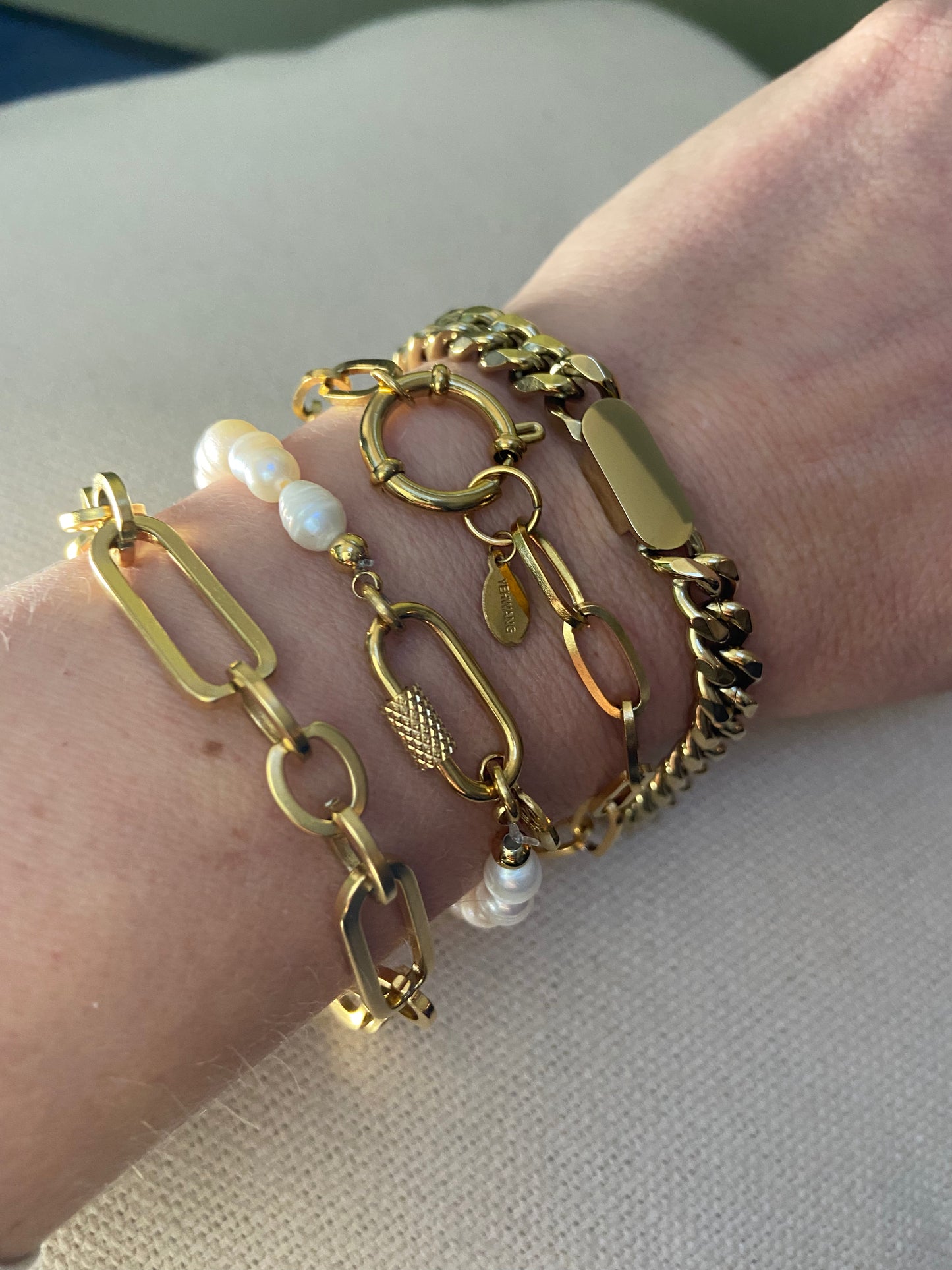 Gold Chain Bracelet