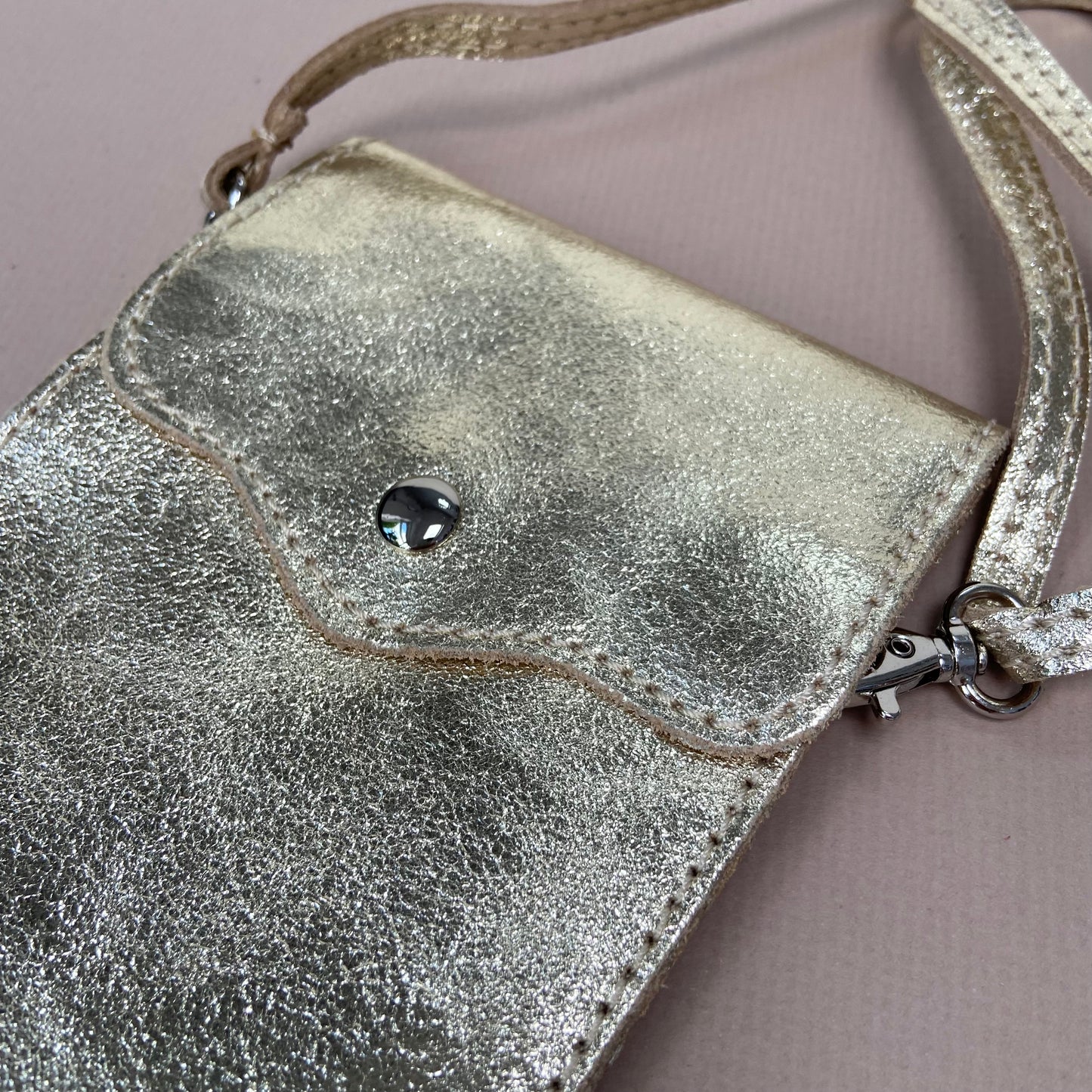 The Leather Cross Body Mobile Phone Bag