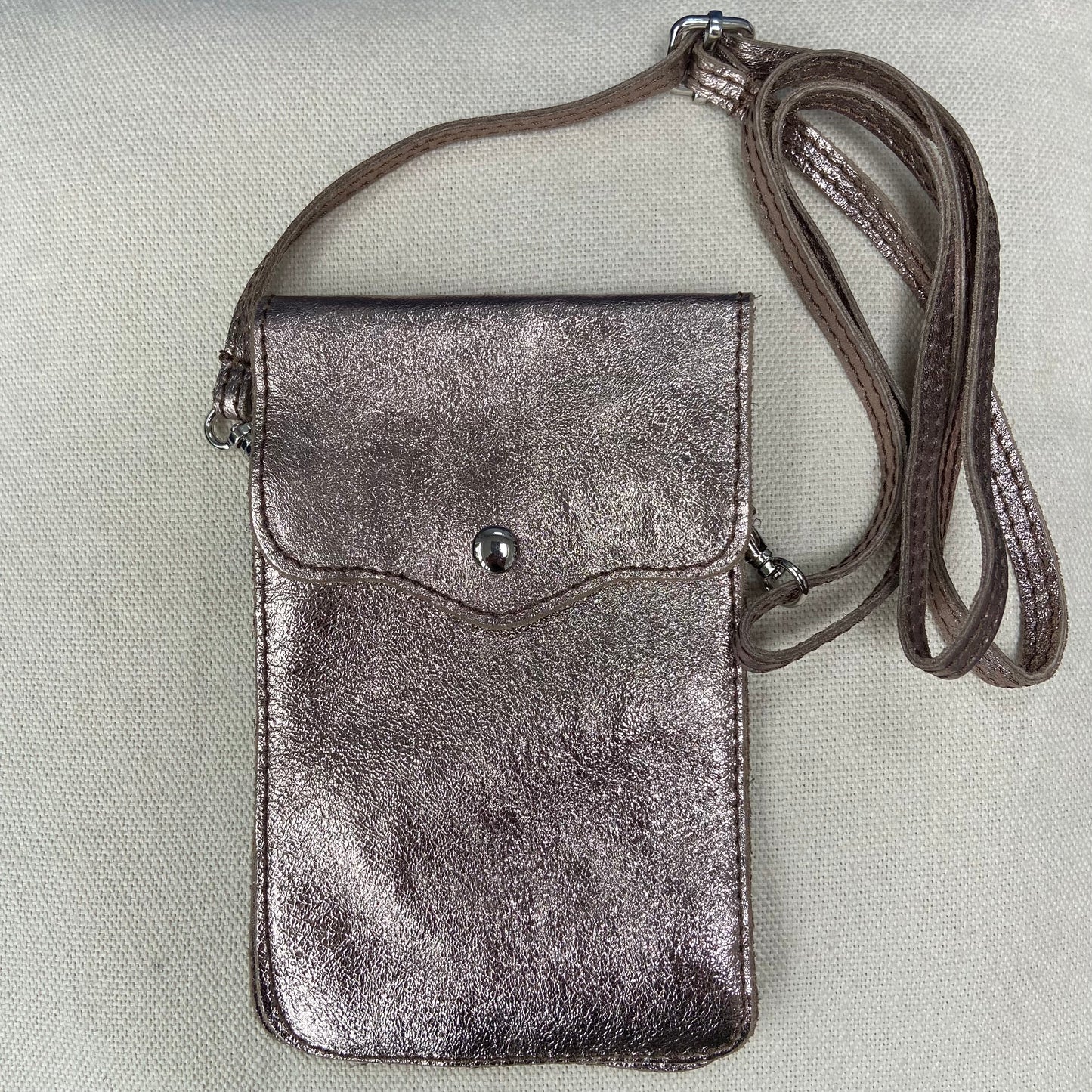The Leather Cross Body Mobile Phone Bag