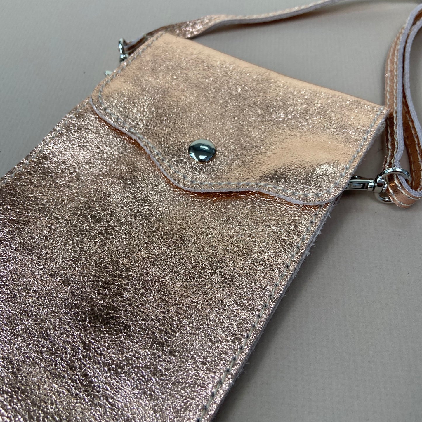 The Leather Cross Body Mobile Phone Bag