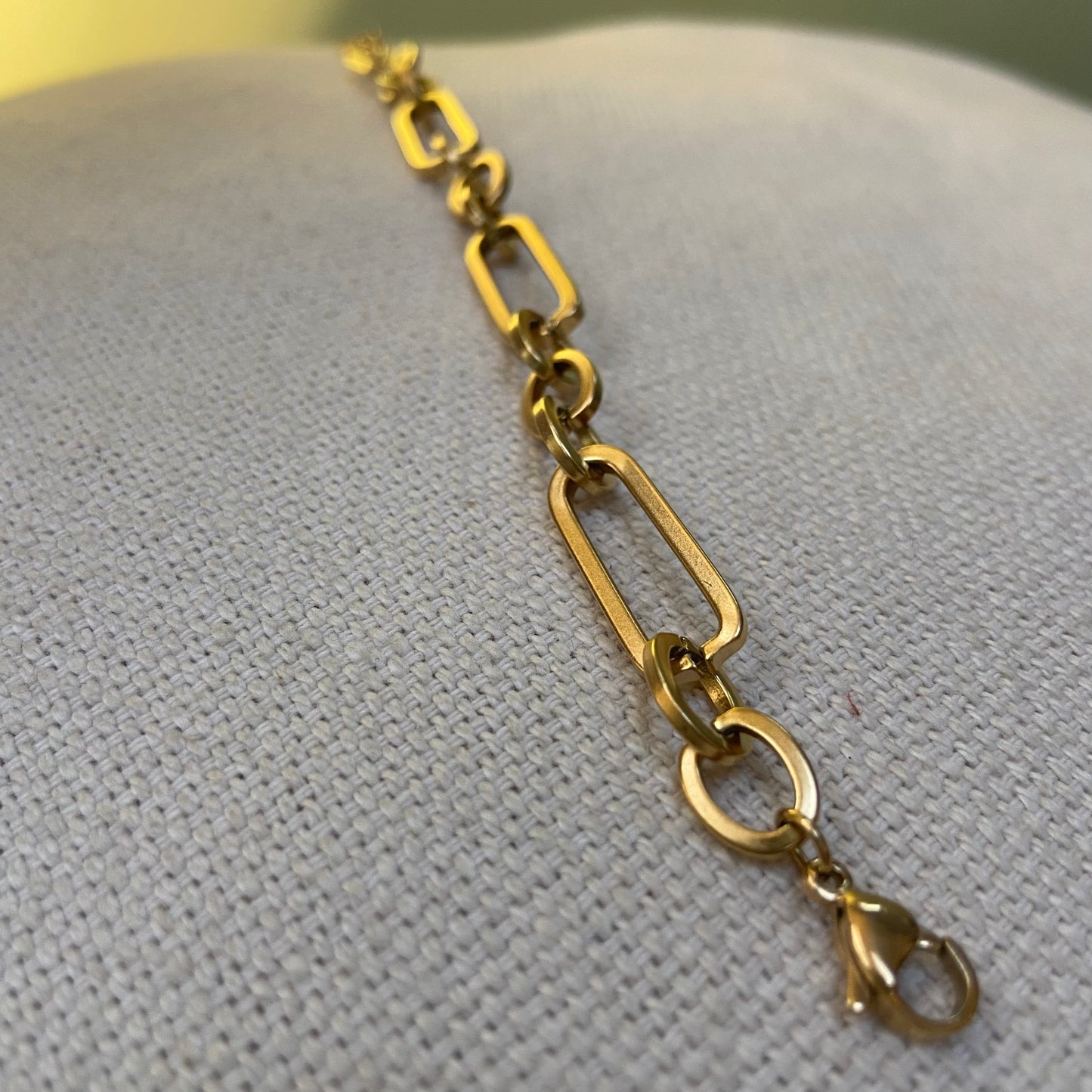 gold plated bracelet