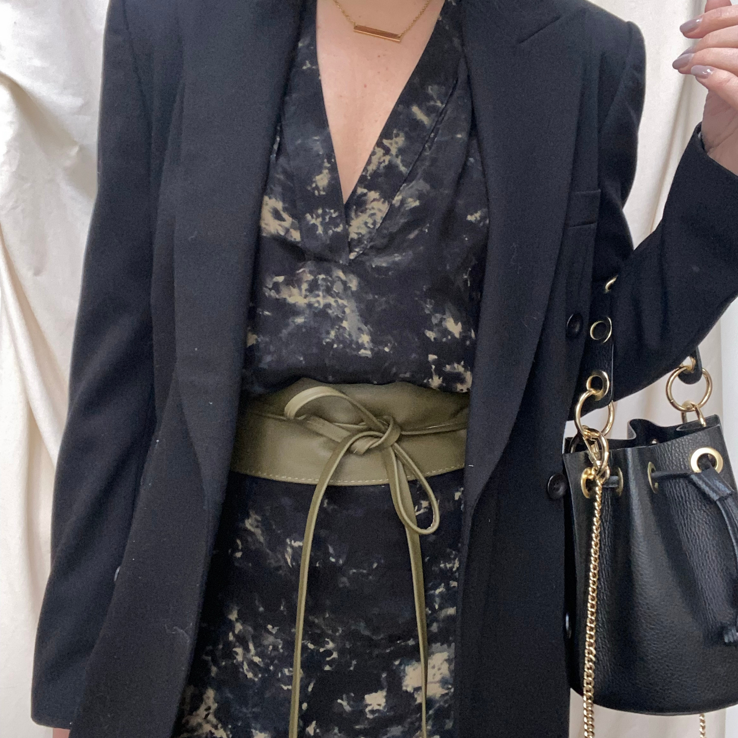 The Obi Leather Wrap Belt