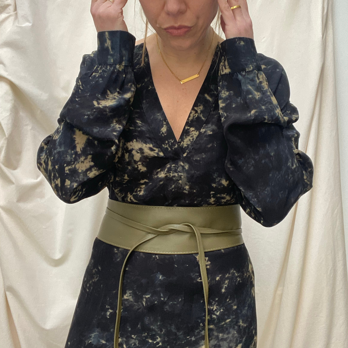 The Obi Leather Wrap Belt