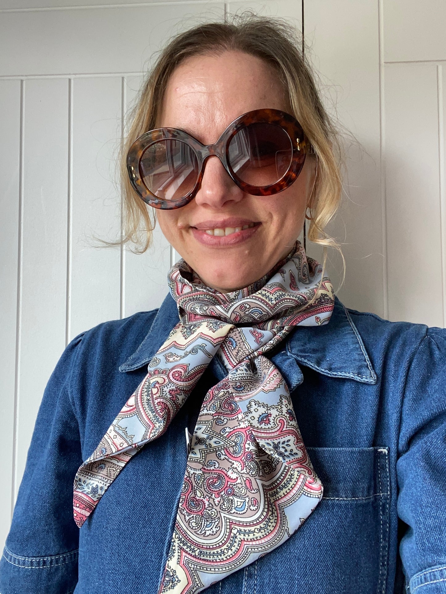 Paisley Skinny Scarves