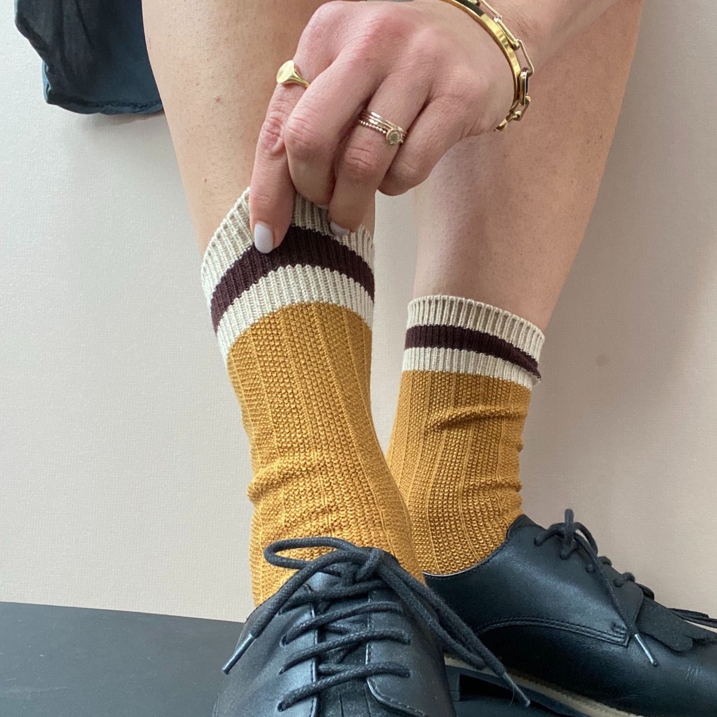 Retro Stripe Socks