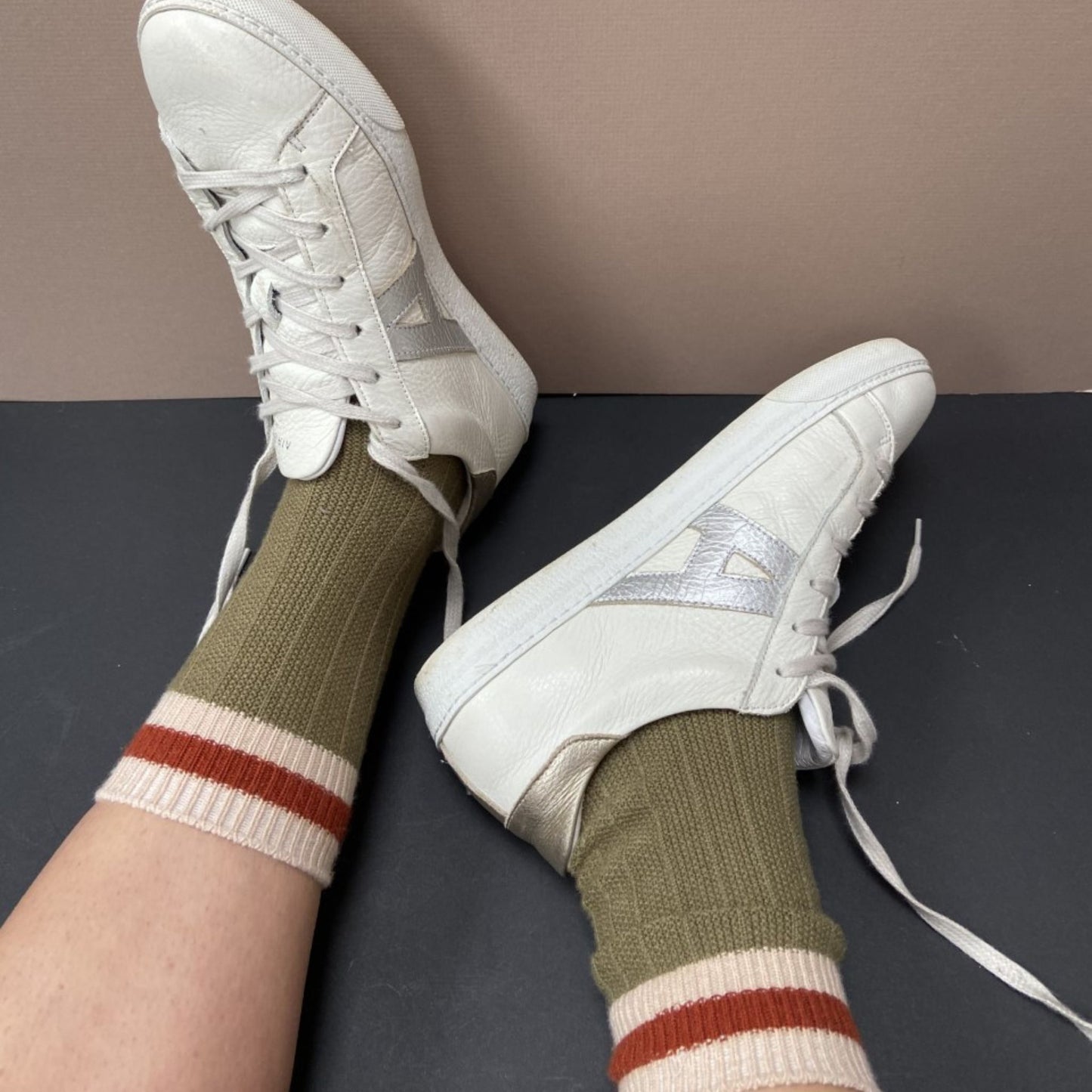 Retro Stripe Socks