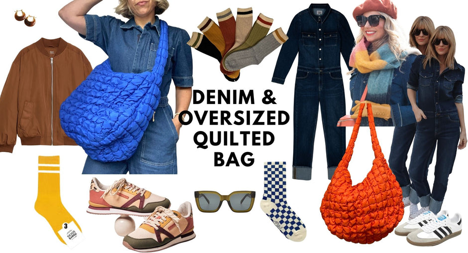 Styling the Oversized Cross Body Quilted Bags