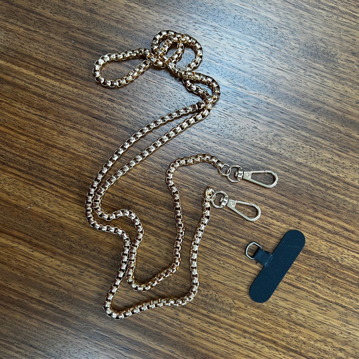 Gold Chain Mobile Phone Lanyard